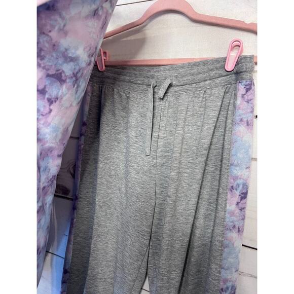 Splendid 2 Piece Tie Die Sweatshirt/Sweatpants Matching Set Size LG Comfy Cozy - Picture 3 of 5